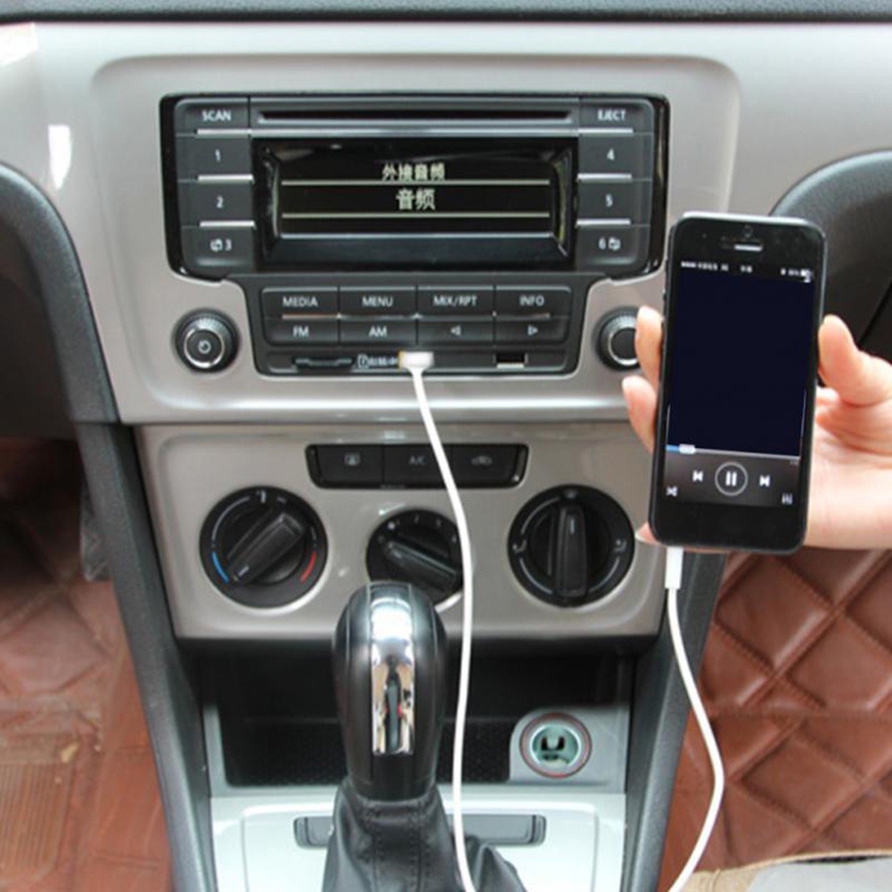 Dây cáp âm thanh LENOVO 3.5mm USB 2.0 đầu cắm AUX thích hợp cho MP3 / 4 VC591 P12