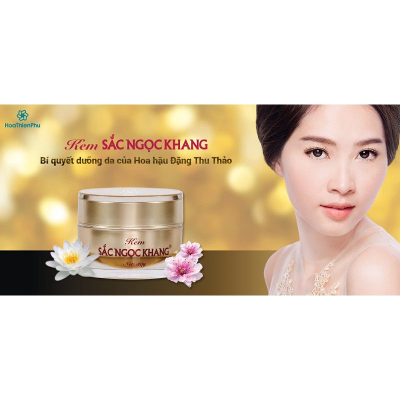 Sắc ngọc khang dưỡng da ban đêm lọ 10g - 30g Hoa Thiên Phú