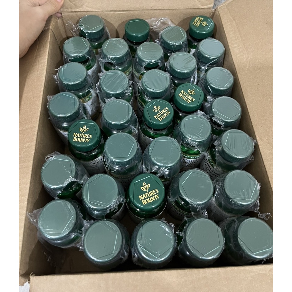 Vitamin B tổng hợp NATURE'S BOUNTY - Tăng cường năng lượng, hỗ trợ miễn dịch, đẹp da tóc móng - 150 viên