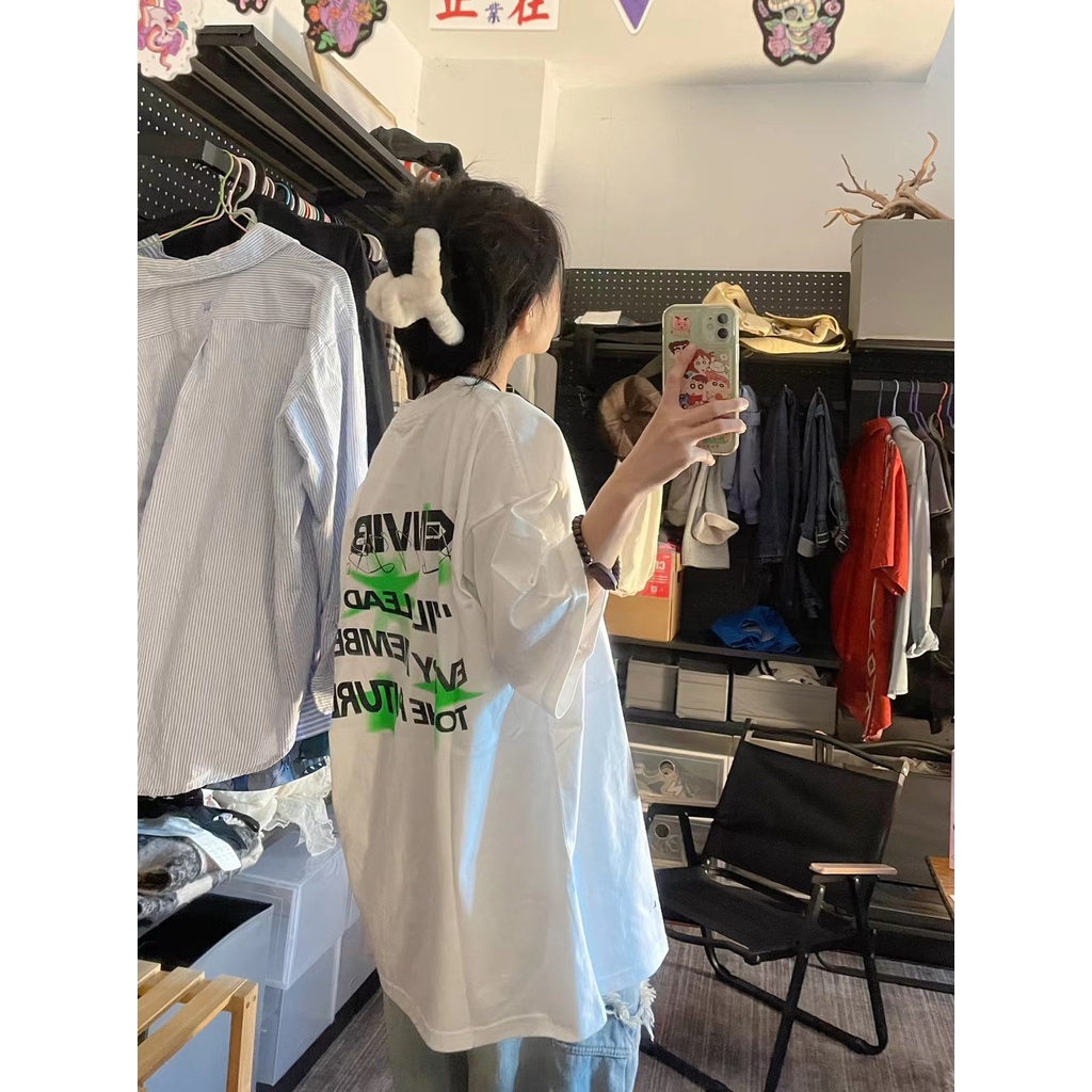 NRVP Áo Thun 100% Cotton Tay NgắN Plus Size 5XL