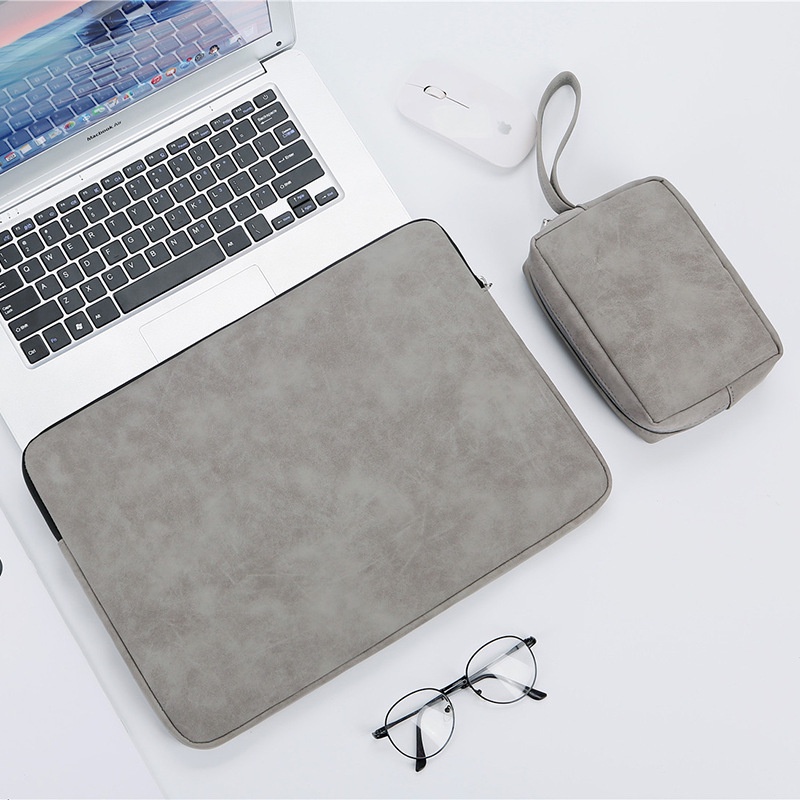 Laptop Sleeve Case 13 14 15.4 15.6 Inch HP Huawei D14 D15 Notebook Bag Carrying Bag for Macbook Air Pro 13.3 Shockproof Case for Men Women MVGQ