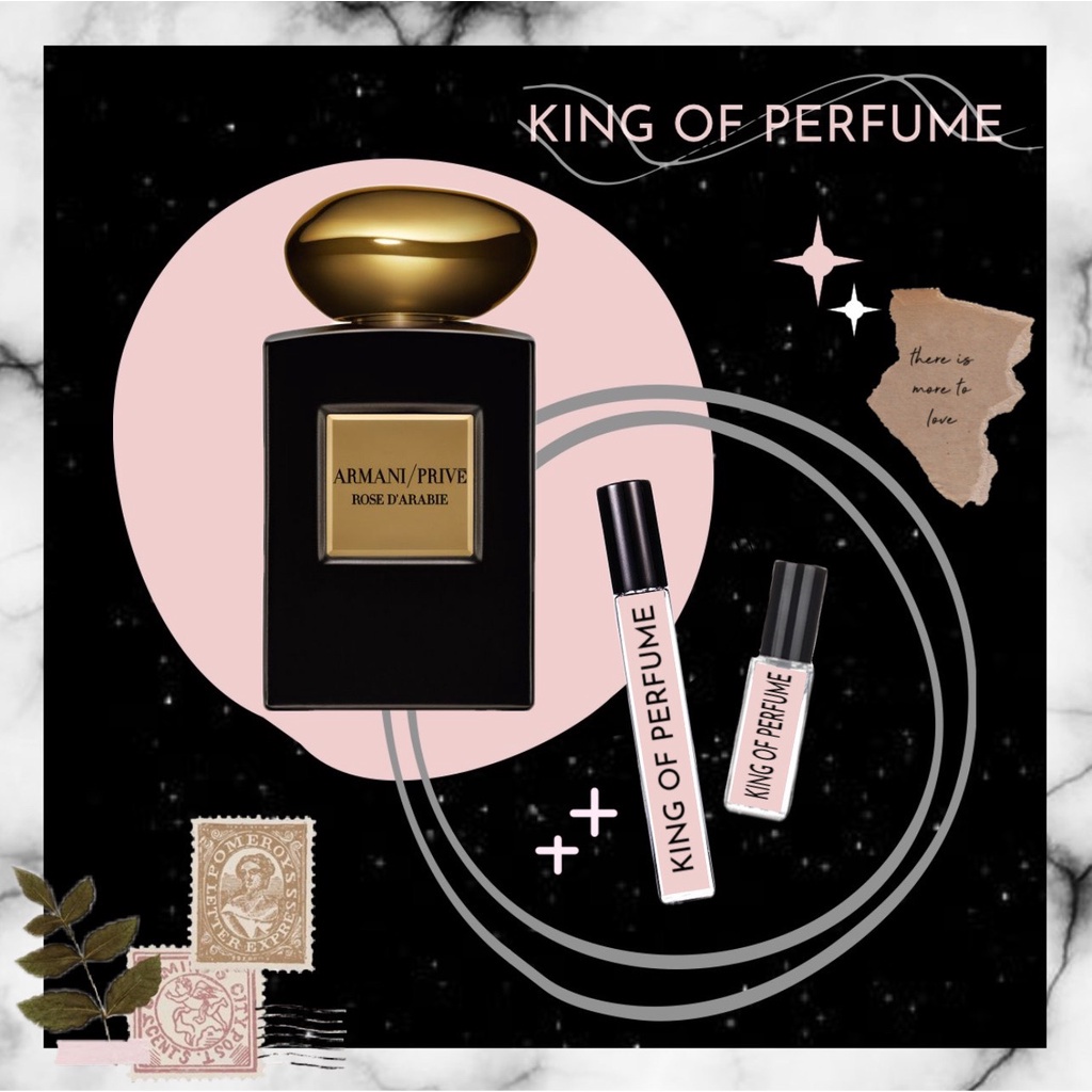 ♘♞ Nước hoa Armani Prive Rose d'Arabie EDP ᴛᴇsᴛᴇʀ - 𝒦𝒾𝓃𝑔 𝑜𝒻 𝒫𝒶𝓇𝒻𝓊𝓂𝓈 ♘♞
