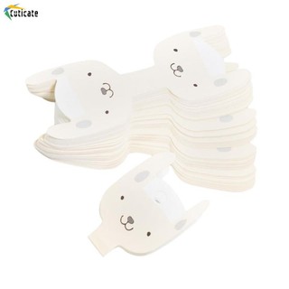 [Szlinyou1] 50 Miếng Phim Hoạt Hình Chó Giấy Kraft Kẹp Tóc Kẹp Tóc Trang Sức Hiển Thị Thẻ
