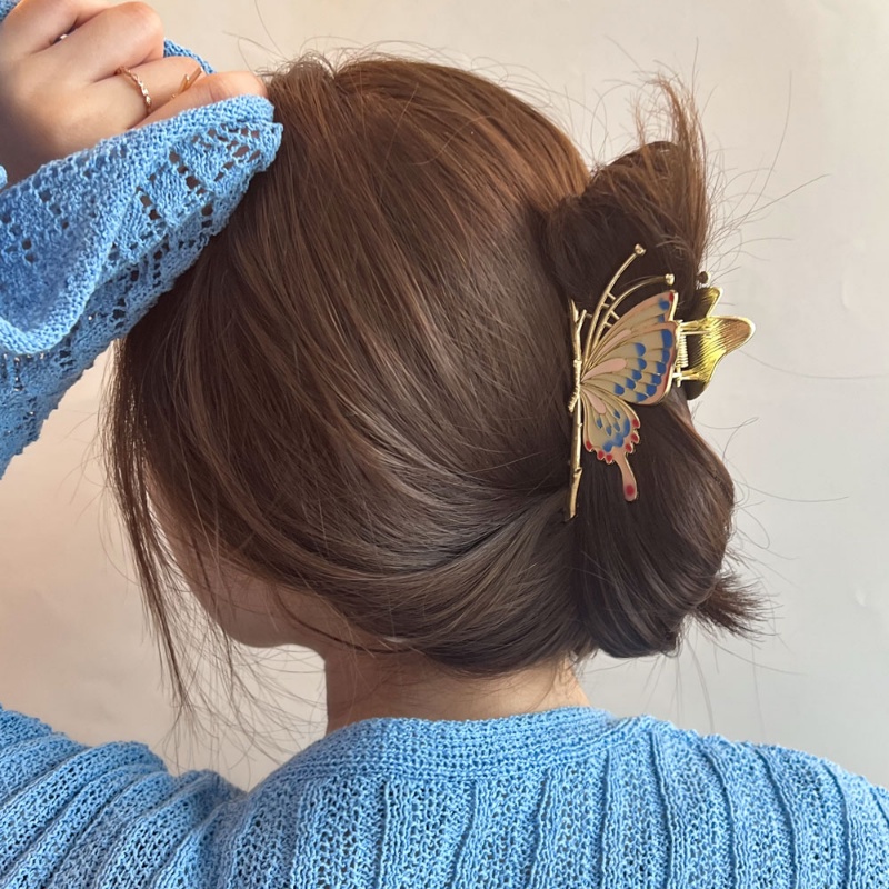 Kẹp Tóc Hình Bướm / Cá Mập Độc Đáo Thời Trang Cho Nữ