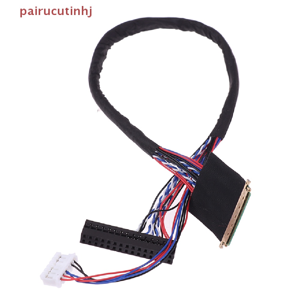 1 Cặp Dây Cáp Màn Hình LCD LVDS 40 Pin 1 Kênh 6 Bit