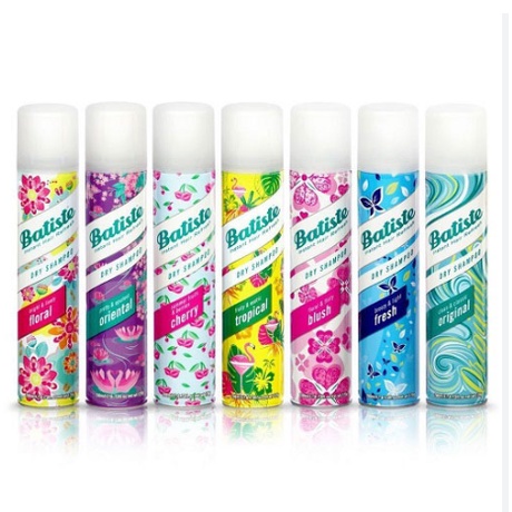 Dầu gội khô Batiste Dry Shampoo 200ml