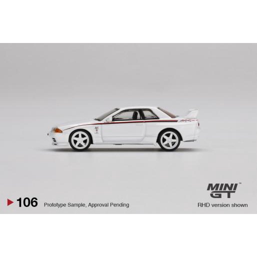 MÔ HÌNH 1:64 MINI GT - Nissan Skyline GT-R  Nismo S-Tune White