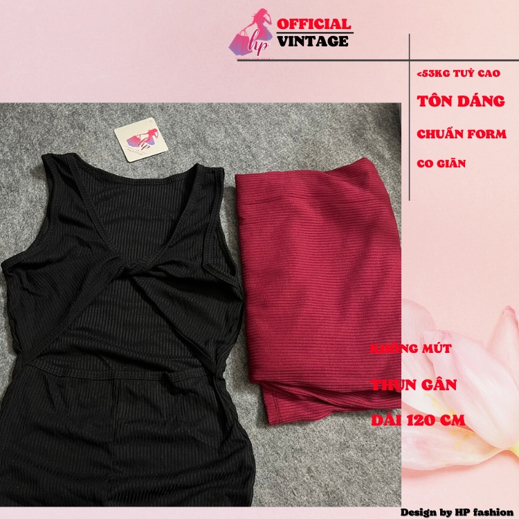 [Có quà tặng cột tóc]            Đầm maxi xoắn lưng body nữ, váy dáng dài sang chảnh tay dài tôn dáng màu đen VD847