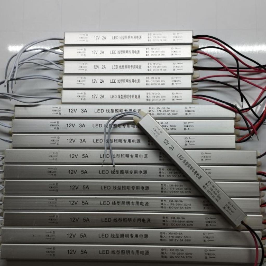 Nguồn led đũa 12v 2A, 12v3A, 12v5A, 12v10A dùng cho led