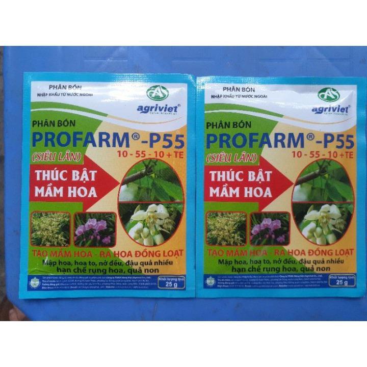 PHÂN BÓN SIÊU LÂN PROFARM-P55 ( GÓI 25G )- THÚC ĐẨY RA RỄ
