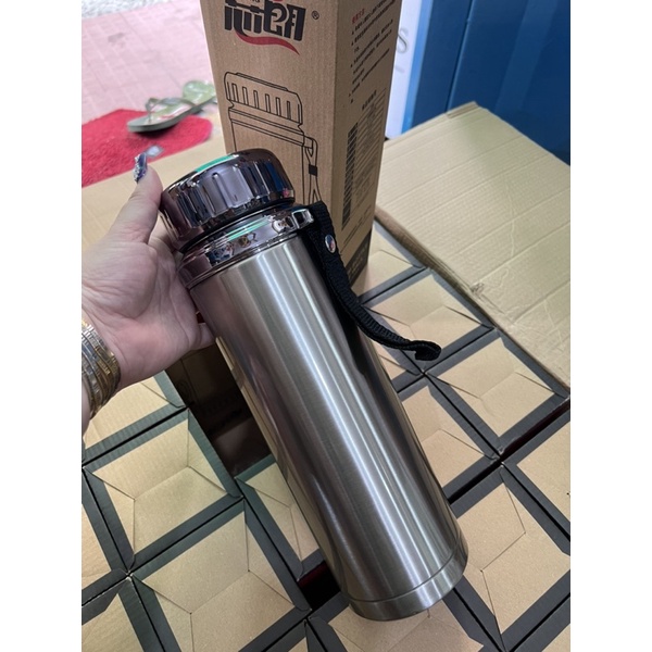 Bình Giữ Nhiệt GOOD 1500ml Lõi inox 304 có lõi lọc trà.