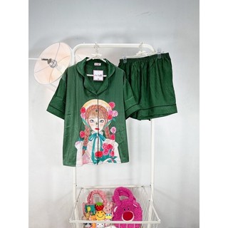 Đồ bộ bigsize Pyjama Lụa xước thiết kế 60-90kg