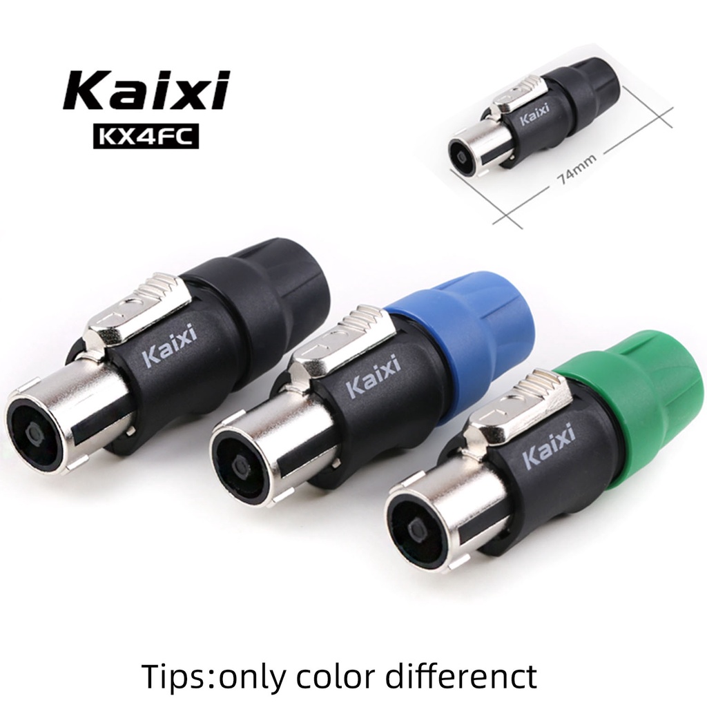 Phích Cắm Loa Bằng Đồng Nguyên Chất 4 Lõi 4 Pin Chuyên Dụng