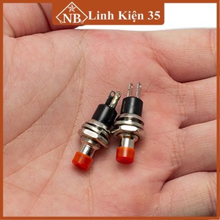 Nút nhấn reset, nút đề sắt nhỏ 6mm 2 chân (công tắc mạch điện, kết nối hai thiết bị)
