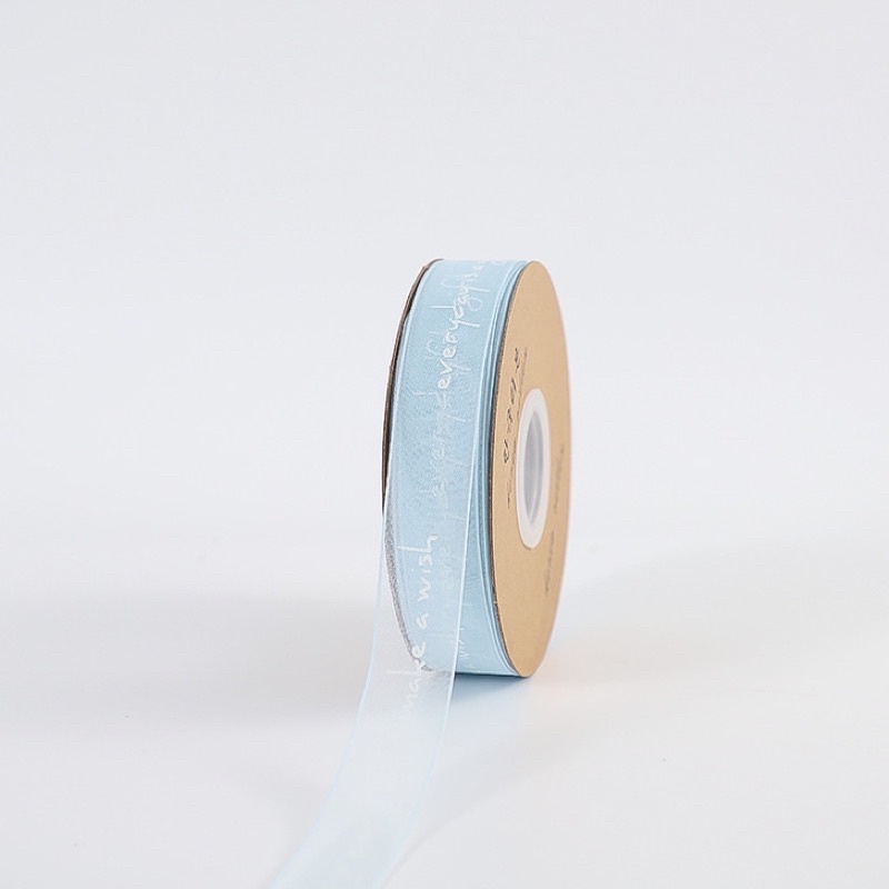 Ruy băng voan chữ nhỏ