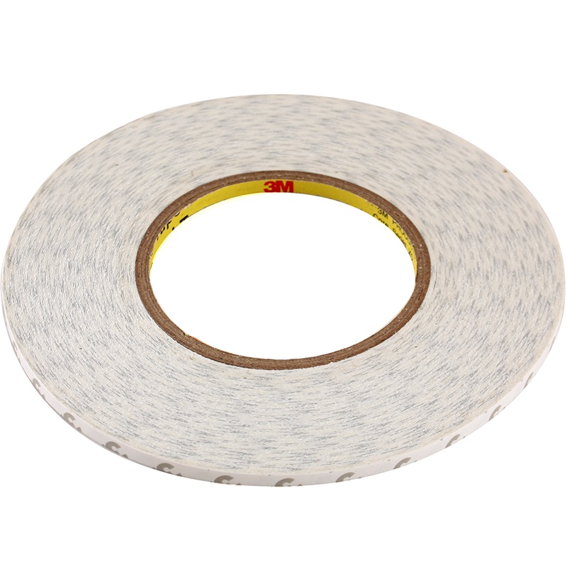 Cuộn Băng Keo Da Hai Mặt Dài 50m Rộng 3 / 5mm Dài 3m