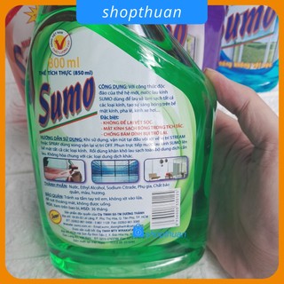 Nước lau kính Sumo chai 800ml