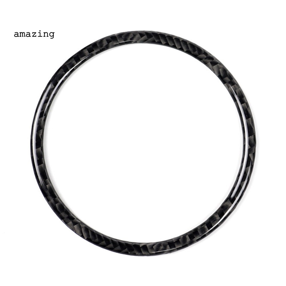 Bộ 2 Miếng Dán Trang Trí Loa Xe Hơi Ford Mustang 2015-2017 Bằng Sợi Carbon