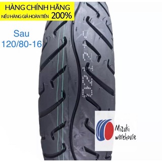 Cặp Lốp Xe SH trước 100/80-16, sau 120/80-16 Chính Hiệu  Casumina Sản xuất( Đạt tiêu chuẩn E4 Châu Âu)