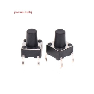 Set 50 Công Tắc Nút Nhấn Micro 4 Chấu 6 * 6 * 8mm