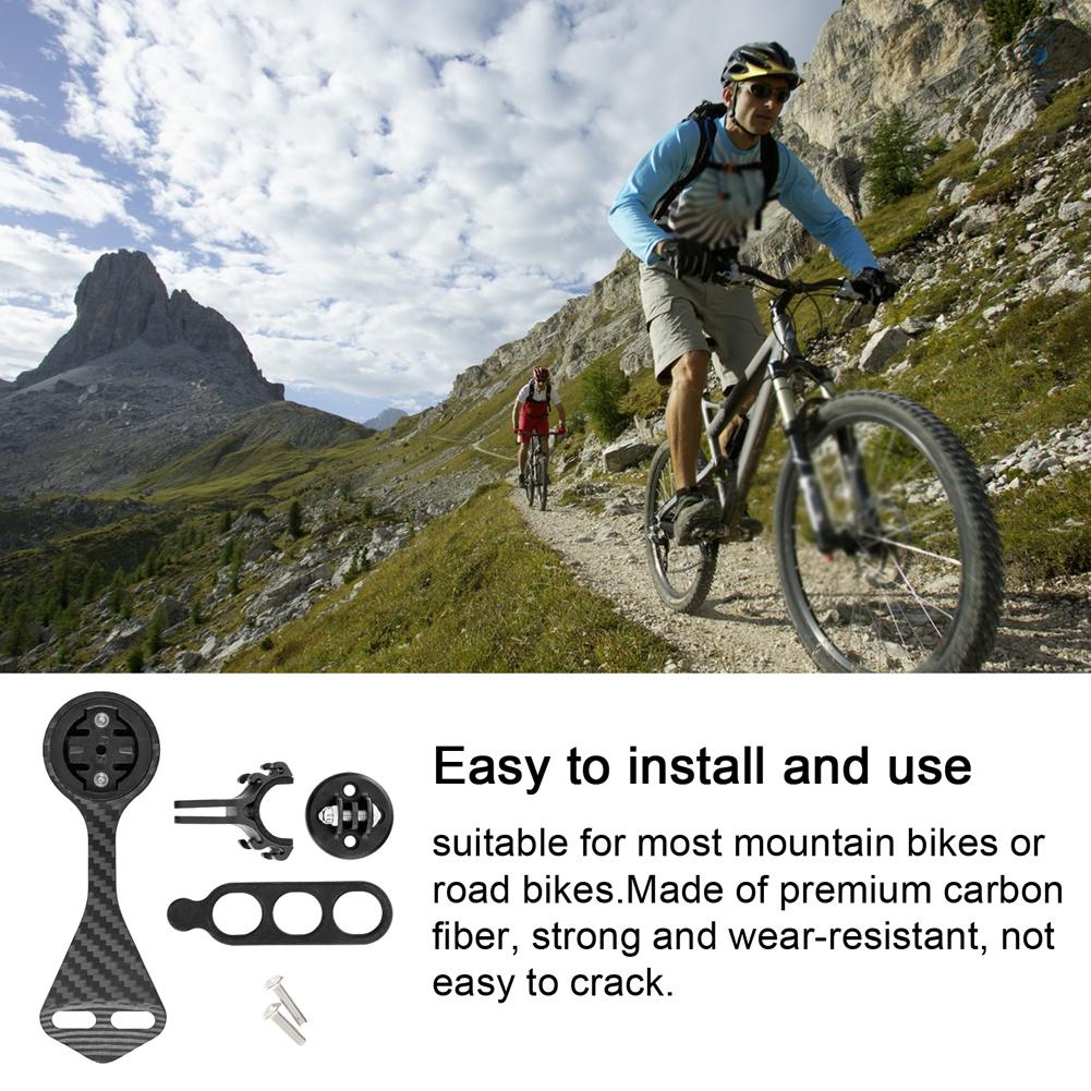 Giá Đỡ Đồng Hồ Tốc Độ Phía Trước Bằng Sợi Carbon Cho Xe Đạp Leo Núi