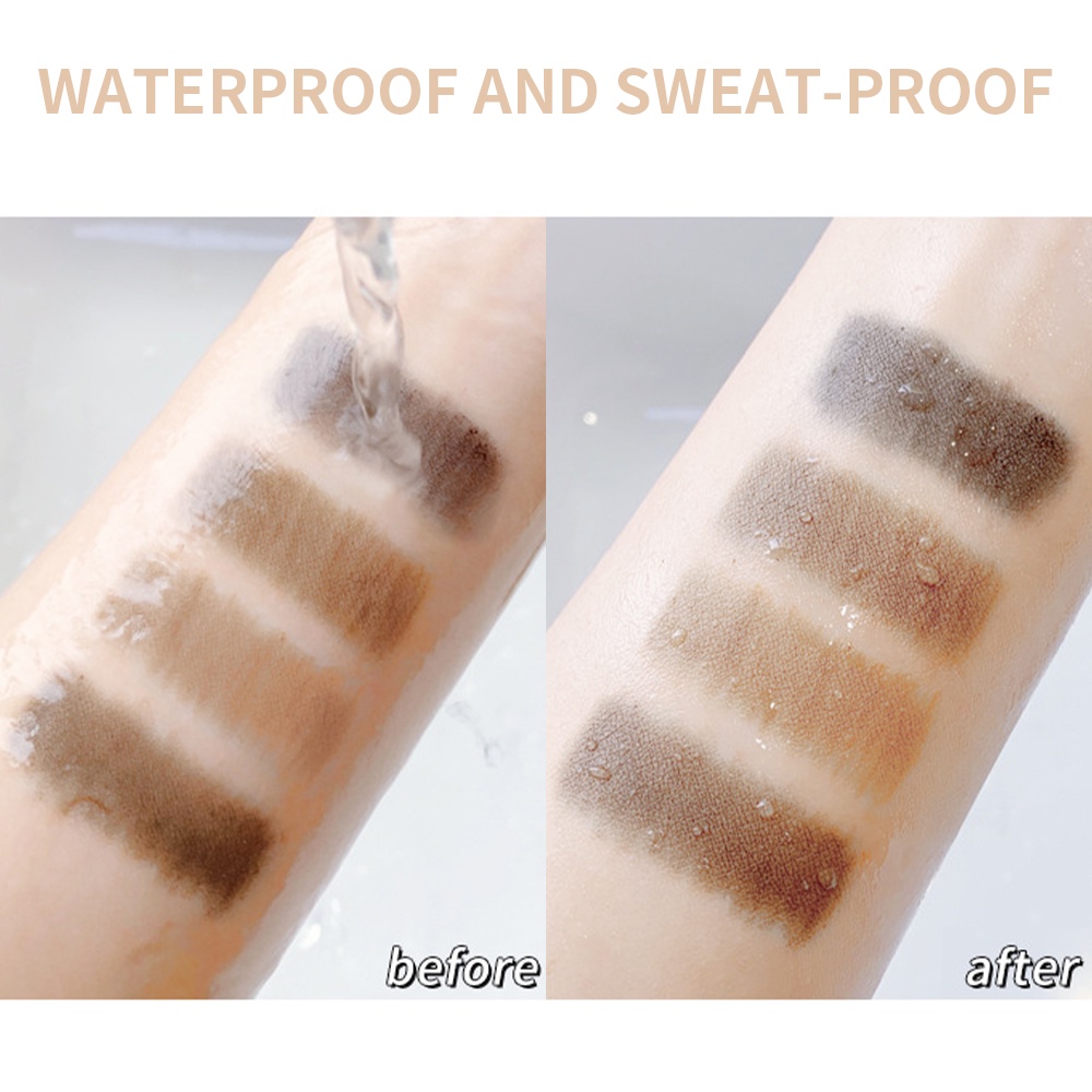 Kem Nhuộm Lông Mày Xixi 4 Màu Tùy Chọn Chống Nước Lâu Trôi Dành Cho Nữ