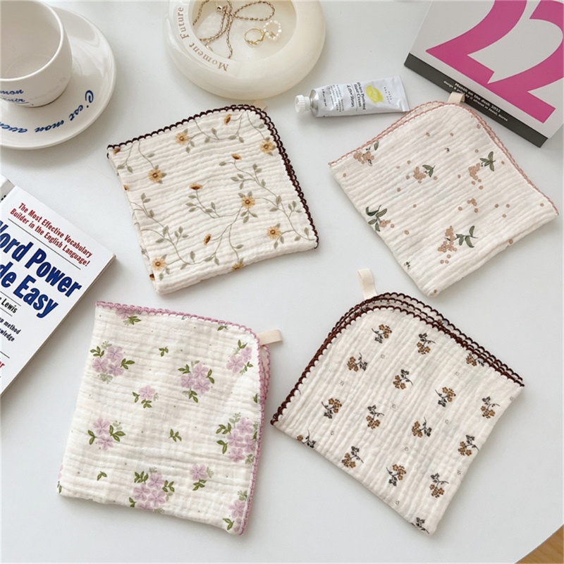 Khăn Lau Mồ Hôi Cho Bé Bằng Chất Liệu Muslin