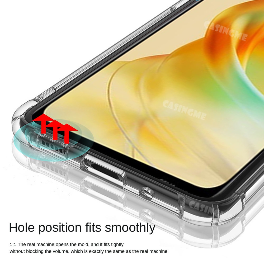 Ốp Điện Thoại Silicon Trong Suốt Có Túi Khí Bảo Vệ Camera Cho Oppo Reno8 T 4G 5G Reno 8 T 8Z T8 8T Reno8T Z PRO 4G 5G