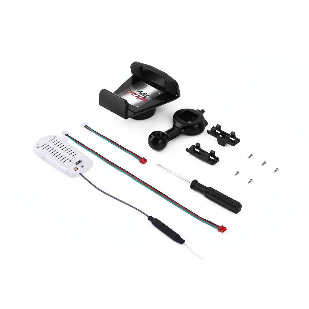 White 0.3MP FPV Real-Time Aerial Camera Helicopter Components for MJX C4005.