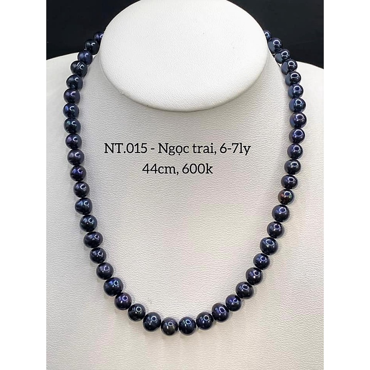 Set vòng cổ và vòng tay Ngoc trai tím đẹp, độc, lạ - trang sức, phụ kiện si Nhật tuyển chọn