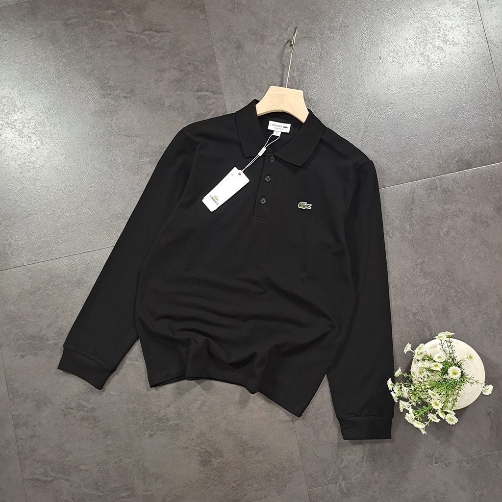 Hàng order xuất dư ***LACOSTE 22ss áo nam polo có ve áo giản dị dành cho nam giới công sở