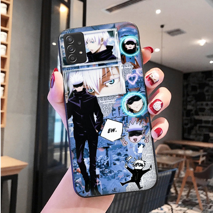 Ốp Điện Thoại Mềm Hình Jujutsu Kaisen Gojo Satoru K Cho Samsung Galaxy A50 A50S A30S A11 A12 4G A21S A22 4G A22 5G A31