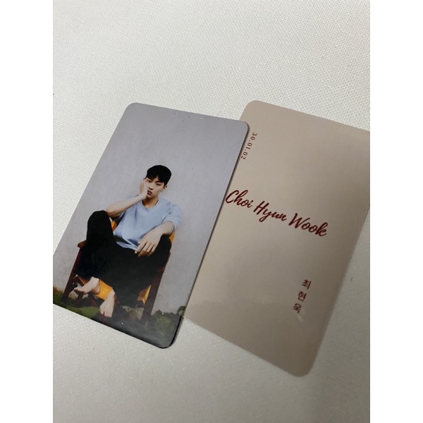 Card bo góc Choi Hyun Wook