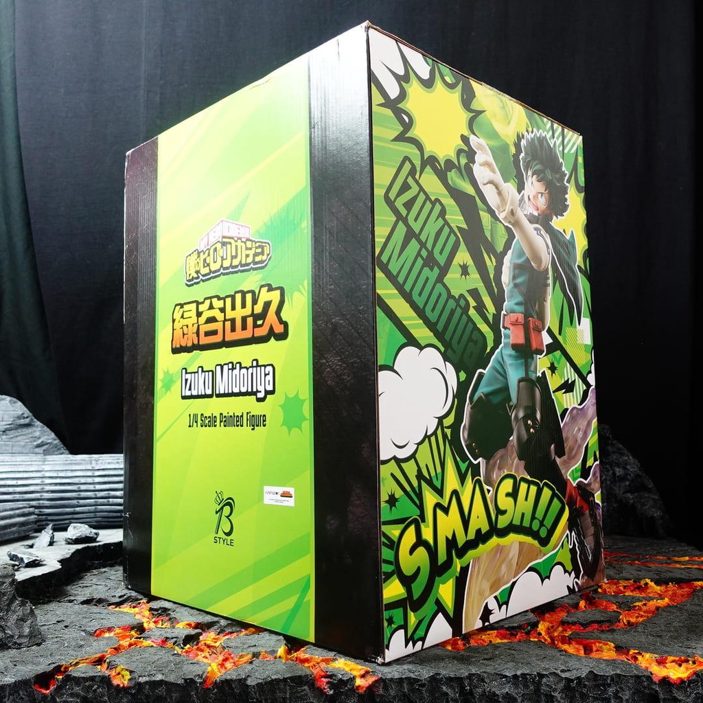 Mô hình nhân vật B Style Izuku Midoriya dòng My Hero Academia tỷ lệ 1/4 35cm Gamestop.vn MHAGS01