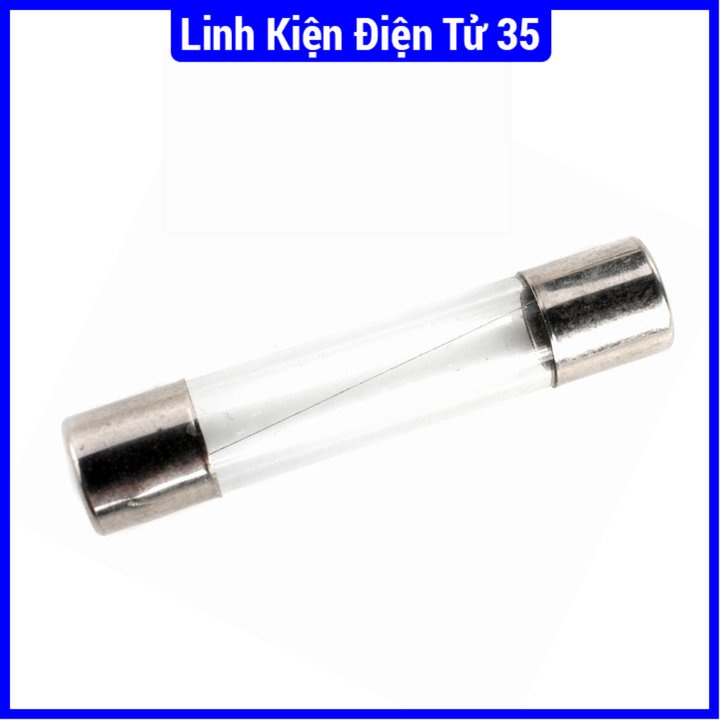 Cầu chì ống 6x30mm 250V dòng bảo vệ từ 0.5A -30A được sử dụng để bảo vệ mạch điện bằng nguyên lý hoạt động đơn giản