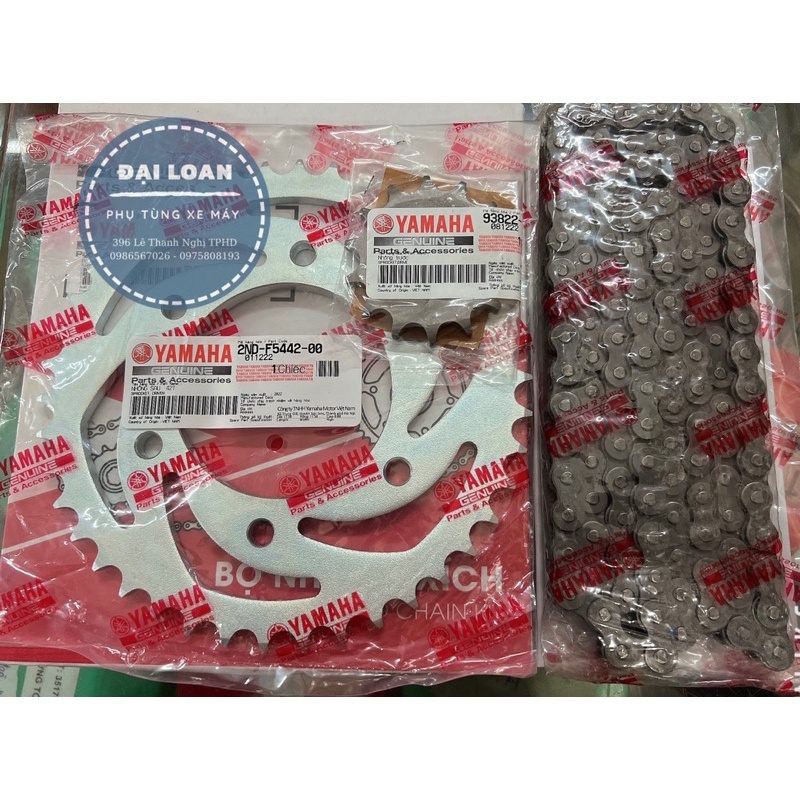 YAMAHA-Nhông xích xe Sirius, Exchaiter, Jupiter chính hãng