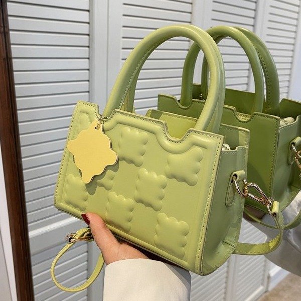 Túi Đeo Vai Hình Vuông Phong Cách Phương Tây Hàn Quốc Chất Lượng Cao Cho Nữ