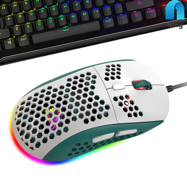 Chuột Chơi Game Có Dây M8 800-6400dpi Rgb Dành Cho Máy Tính Notebook