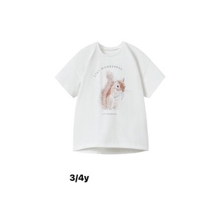 [zara auth] Áo phông bé in hình