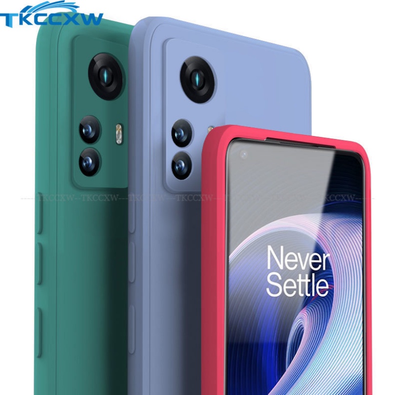 Ốp Điện Thoại TPU Dẻo Vuông Màu Kẹo Ngọt Tươi Tắn Đơn Giản Cho Xiaomi 13 12T Pro 12 Lite Poco X5 Pro M5S