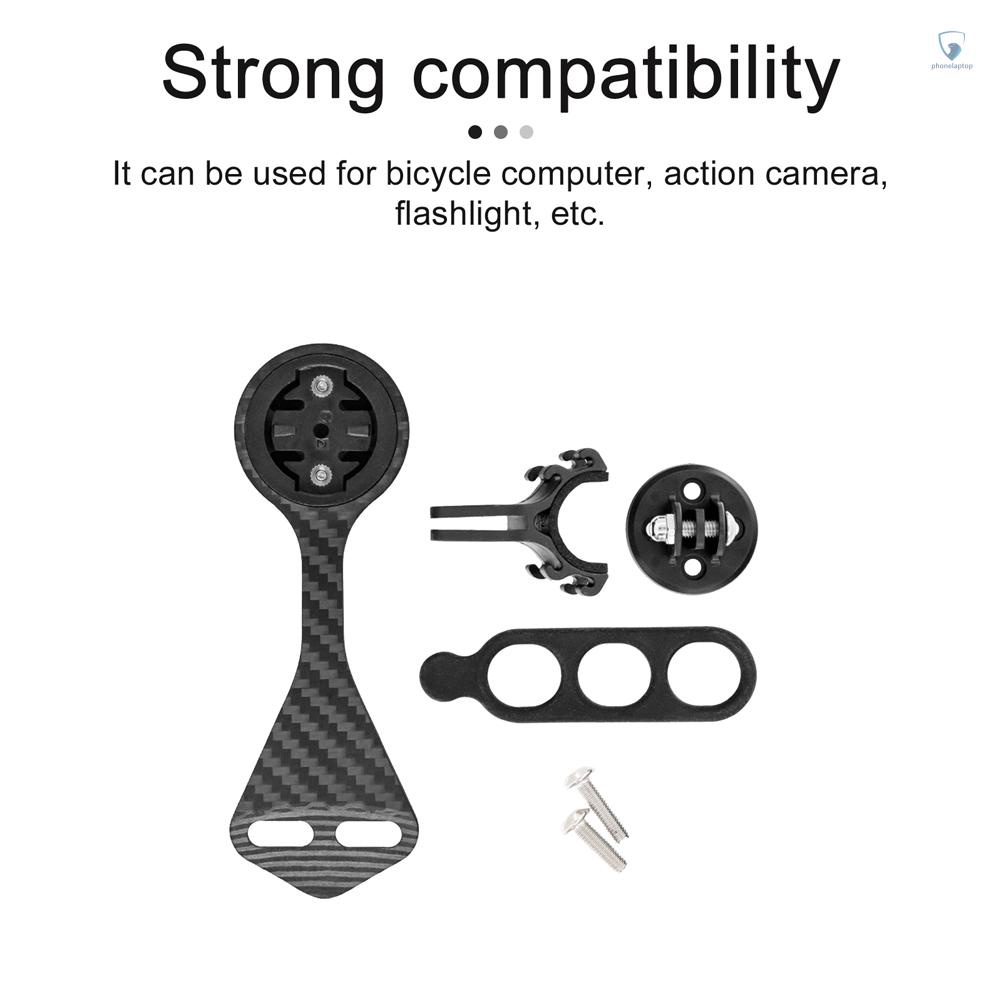 Giá Đỡ Đồng Hồ Tốc Độ Phía Trước Bằng Sợi Carbon Cho Xe Đạp Leo Núi