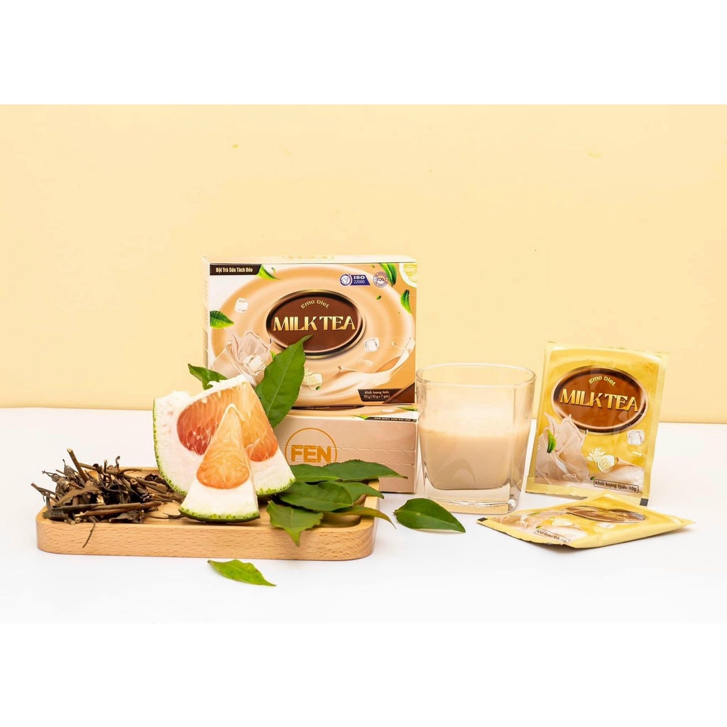 Combo 3 Hộp Trà Sữa Giảm Cân Chính Hãng