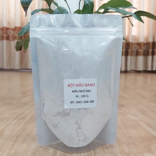 Bột mầu Nhũ Bạc Nano