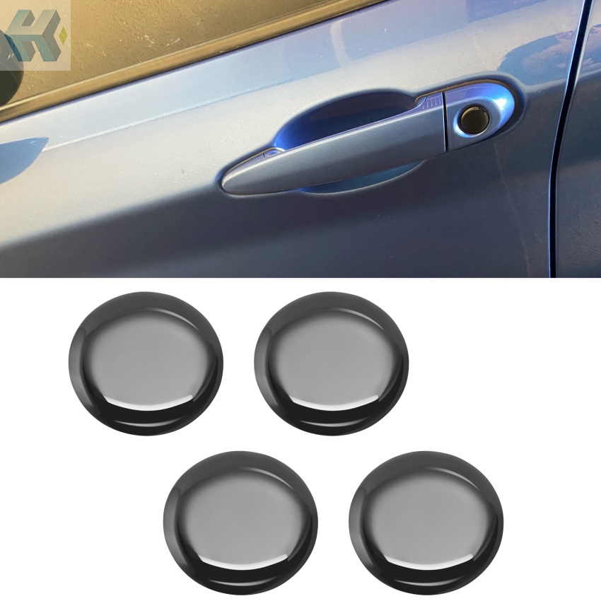Set 4 Miếng Dán 20mm Bảo Vệ Ổ Khóa Xe Hơi bmw e46 e39 e90 e60 e30 f10 f11 f20 f30 g20 g30 x1 x3 x5 z4