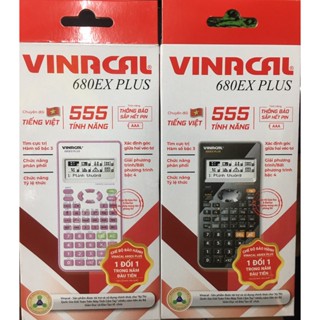 Máy Tính VINACAL 680EX Plus Chính Hãng (Bảo Hành 2 Năm)