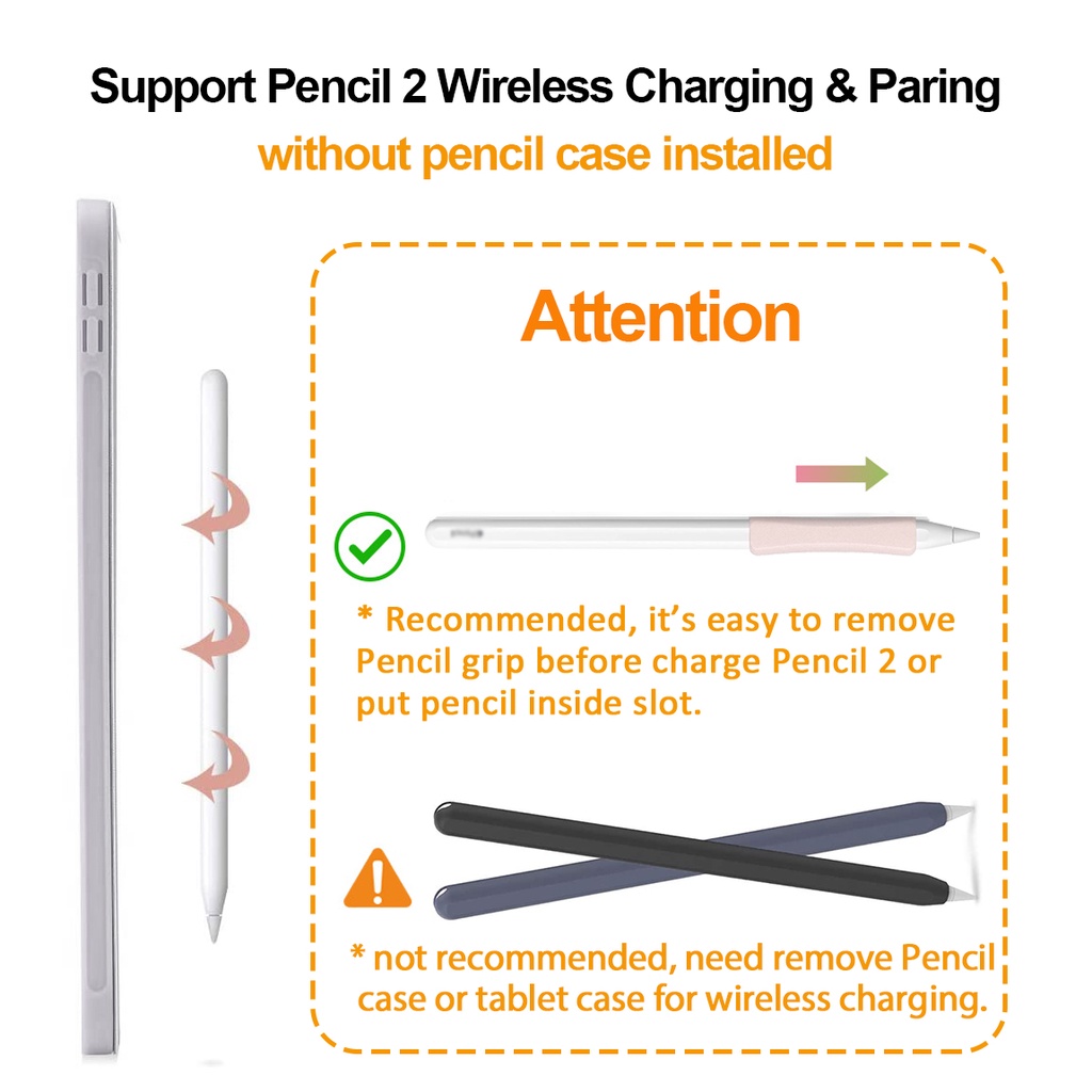 Bao Da Máy Tính Bảng Từ Tính Có Thể Tháo Rời Cho iPad Pro 11 Pro 12 inch Air 5th 4th 10.2 inch Mini 6