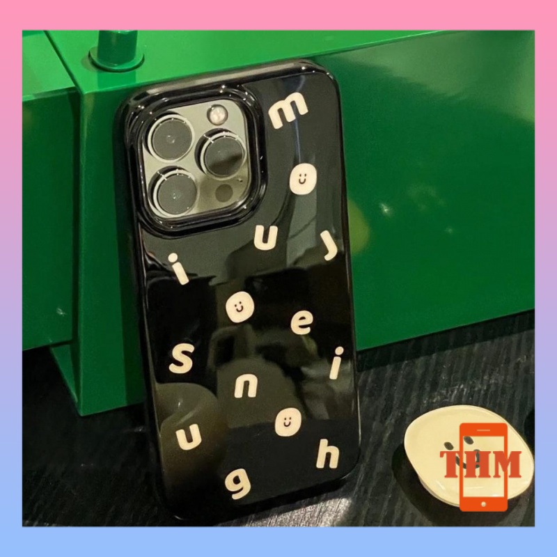 Ốp lưng phone Khuôn mặt tươi cười Mềm Chống Sốc Cho Iphone 6 / 6S / 6splus / se / 7 / 7plus / 8 / 8plus / X / xs / xsmax / 11 / 12 / 13 / 14 / Plus / pro / pro max-504