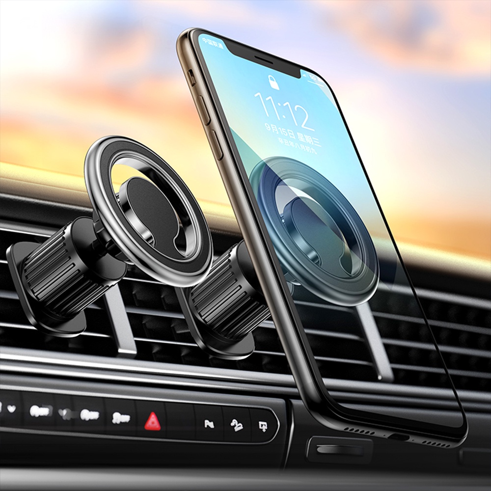 SAMSUNG 1 Bộ Giá Đỡ Điện Thoại Từ Tính Trên Xe Hơi