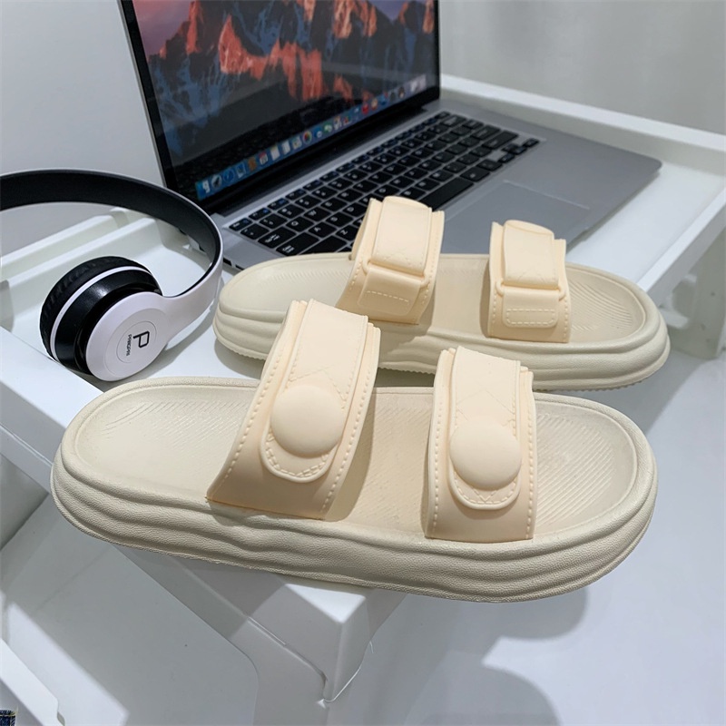 JINSHIHUI dép nữ fashion sandal nữ sục dép quai hậu nữ dép bánh mìgiày B21H06M