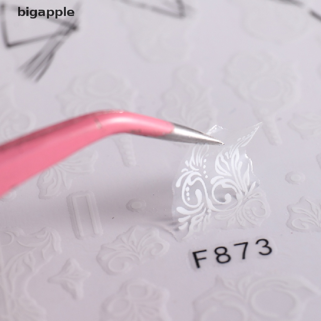 1 Tờ Miếng Dán Trang Trí Móng Tay Họa Tiết Hoa Và Bướm Độc Đáo Thời Trang